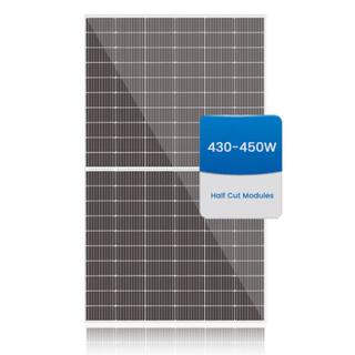 430w~450w On Grid Half Cut/Double Glass Solar Panel image 1