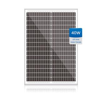 40w 18.2v Mono 182mm Solar Panel QN-182M04018