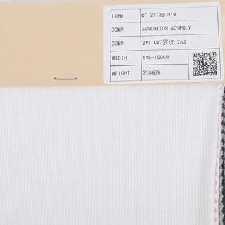 Cvc Rib Organic Cotton Fabric image 5