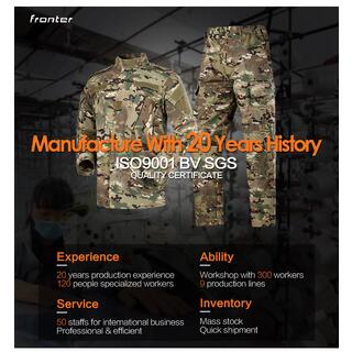 FA005 CP Multicam Camouflage Clothing Military Uniform image 5