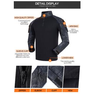 Black Python Camo Tactical Uniform image 7