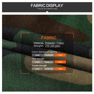 Man's M65 Field Jacket in Woodland Camo Camouflage Clothing image 8