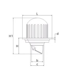 J6113-1069 Stainless Steel Floor Drain image 2