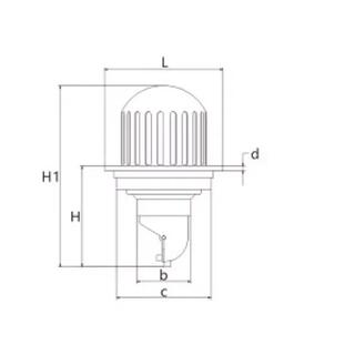 J6043-1069 Stainless Steel Floor Drain image 2