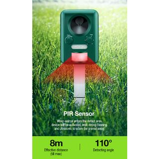 Solar Animal Repeller For Cat Dog Deer Fox Bird AN-B030 image 13