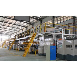 3 Ply Automatic Corrugated Cardboard Production Line image 2