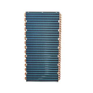 Copper Tube Aluminum Hydrophilic Fin Condenser