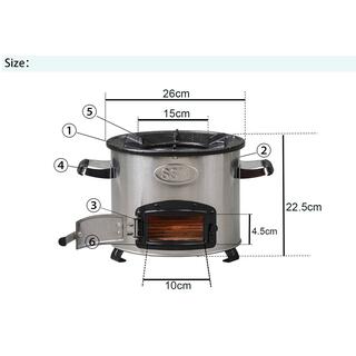 C26-11 Charcoal Stove image 4