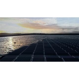Full-Time Water-Mounted Solar Power System, Custom Project Design