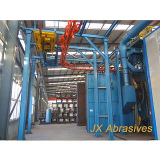 Hook Type Automatic Shot Blasting Machine For Oil Tank Propane Tank image 3