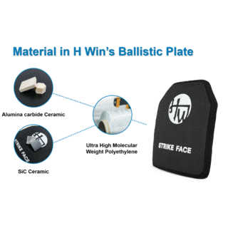 10×12” Level III Ballistic Armor Rilfe Plates image 10
