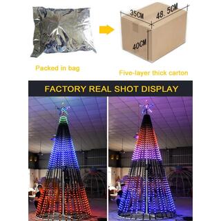 Customized Easy-installation RGB Programming Christmas Tree image 11
