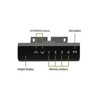 Office Dual Motor Three Segments Height Adjustable Desk image 12