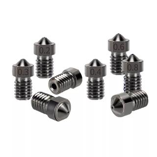 3D Printer Parts E3d Titanium Nozzle 0.2/0.3/0.4/0.5/0.6/0.8mm