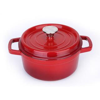 Cast Iron Enamel Kitchen Cookware Food Pot Casserole Dish image 4