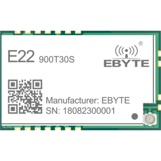 LoRa 868MHz 915MHz SX1262 SX1268 30dBm SMD UART Wireless Transmitter and Receiver Long Range RF Module IoT