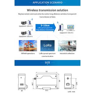 Low Cost LoRa Module RS485 Long Range Wireless Transmitter And Receiver 30dBm LoRa Modem Support Modbus image 10