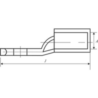 Crimping Type Copper Tubular Cable Terminal Ends - Heavy Duty image 3