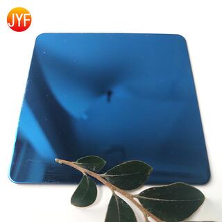 304 Mirror Stainless Steel Sapphire Blue Sheet