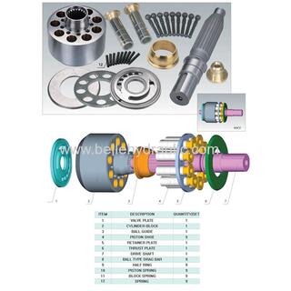 Tokawa MKV23 MKV33 Hydraulic Pump Parts image 2