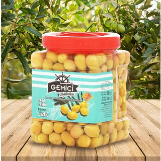 Scratched Green Olive Square Pet (2 x 1 kg)