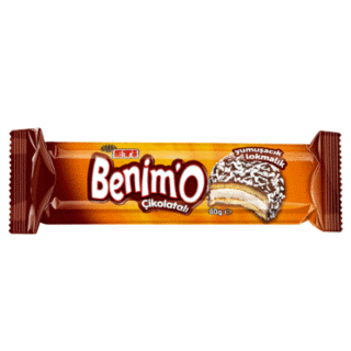 Benim’0 Bite Size Chocolate Coated Marshmallow and Coconut Biscuit