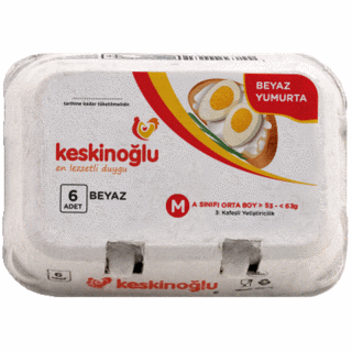 6-pack Medium Eggs