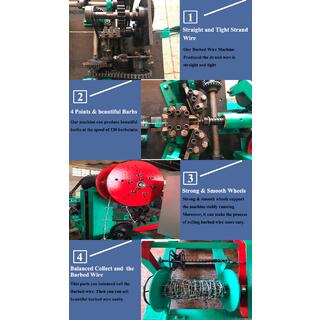 Automatic barbed wire making machine image 7