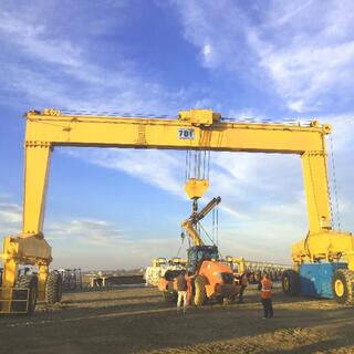 Rubber Tyred Gantry Crane