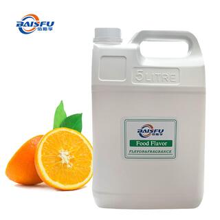 Sweet Orange Flavor Light Yellow Transparent Water Soluble Liquid Food Grade