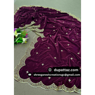 Velvet Dupatta image 5