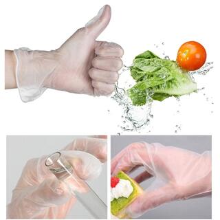 Disposable Vinyl Pvc gloves for food handling image 3