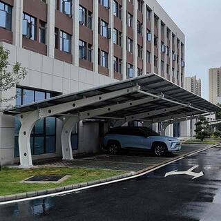 Photovoltaic charging integrated parking shed