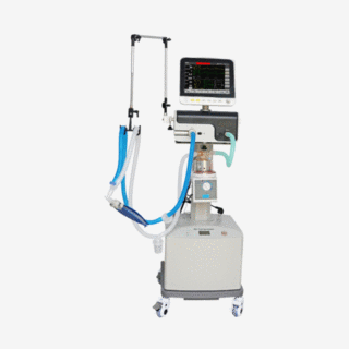ICU Ventilator DOL600Pro with 12 Inch Screen CPAP Ventilator Used in Hospital