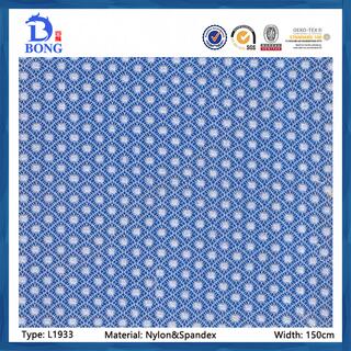 Printed nylon&spandex kniting lace image 2