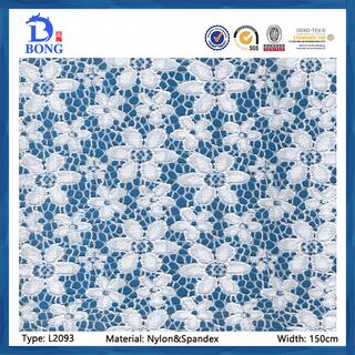 Printed nylon&spandex kniting lace image 4