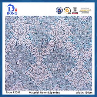 Printed nylon&spandex kniting lace image 7