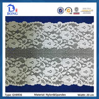 lycra lace/nylon&spandex lace Trim/İç çamaşırı dantel