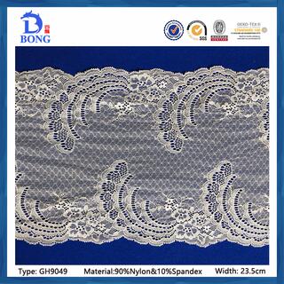 lycra lace/nylon&spandex lace Trim/İç çamaşırı dantel image 6