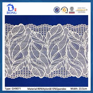 lycra lace/nylon&spandex lace Trim/İç çamaşırı dantel image 7