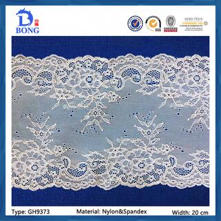 lycra lace/nylon&spandex lace Trim/İç çamaşırı dantel image 8