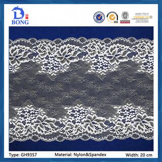 lycra lace/nylon&spandex lace Trim/İç çamaşırı dantel image 10