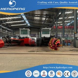 Advanced 900m3/H Depth 9m Cutter Suction Dredger for River Dredging with CCS Certification*HP