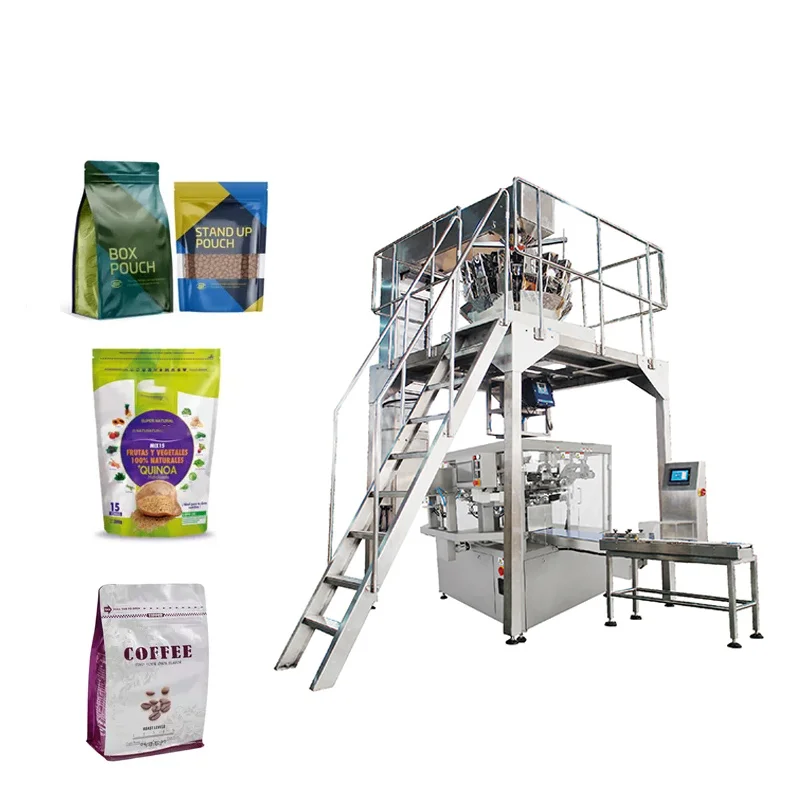 Pre-made Bag Packing Machine with multi-head weigher