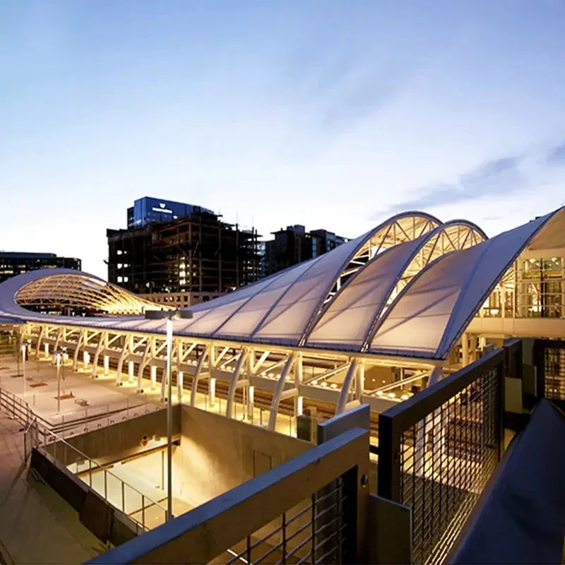 PVC Tension Architecture Membrane Structure Fabric