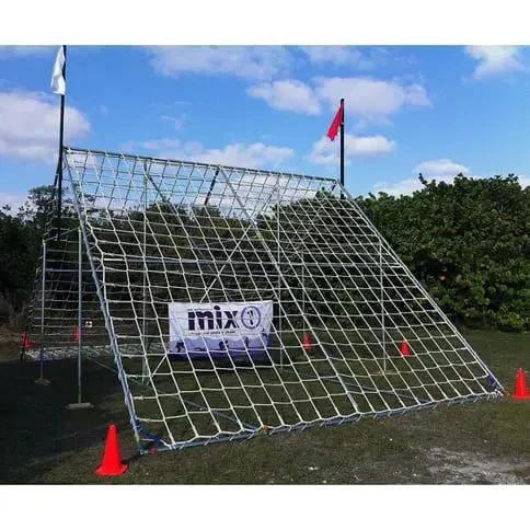 Outdoor Cargo Climbing Nets | Poly Dacron (White)