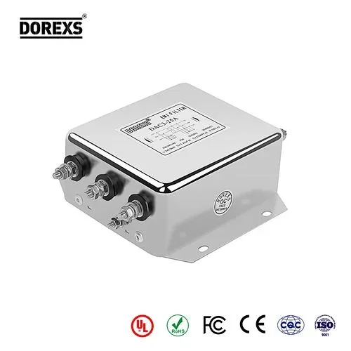 Compact 3 Phase AC Filter For Industrial Equipment