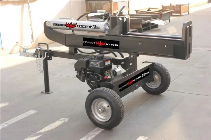 Gasoline Engine Wood Log Splitter
