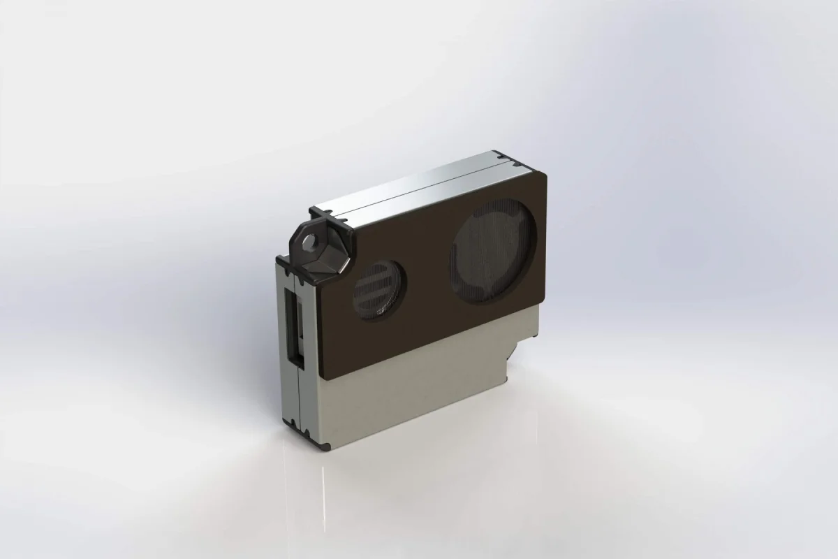 Laser PM2.5 Air Quality Sensor with Compact Structure