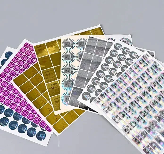 Adhensive Hologram Labels in Sheets